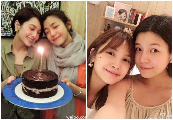 杨丞琳和陈妍希是相识多年的好姐妹。