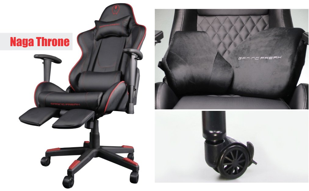 一款好的电竞椅，取决于椅垫泡棉的素质、腰部和背部支撑度等等。其他高端配件设计包含记忆海绵枕头、可固定的轮子、脚垫等等。