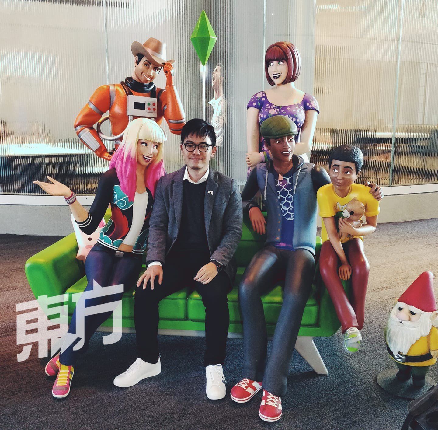 孙庆尧目前在美国跨国性的互动娱乐软体制作和发行公司艺电就职。