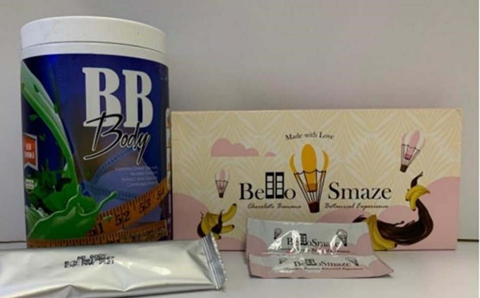 两名新加坡女性分别因服用“BB Body”和“Bello Smaze”减肥药而严重副作用，一人差点丢命，一人想自杀。（新加坡卫生科学局提供）