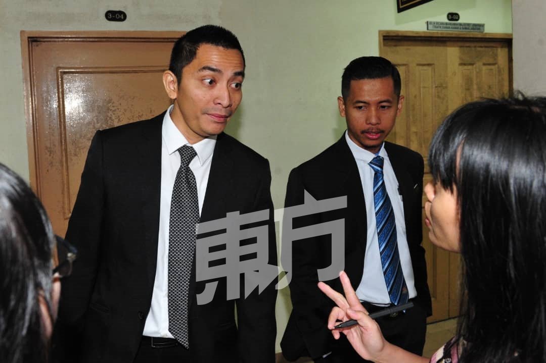 赛夫（左）表示案件将在8月25日进入审讯。（摄影：杨金森）