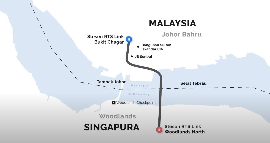 捷运预计每小时单向载客量一万人次，预期载客量每日为15万人次。从新山市中心跨越柔佛海峡到新加坡兀兰北站全程只需要5分钟车程。