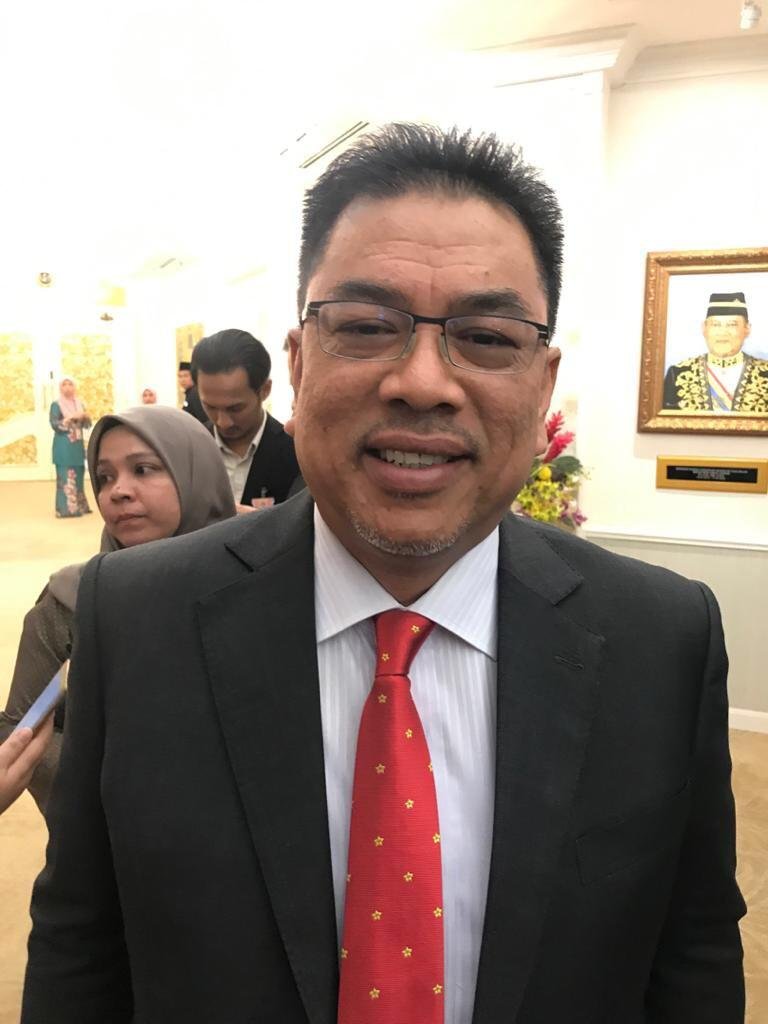马六甲首席部长拿督斯里苏莱曼。