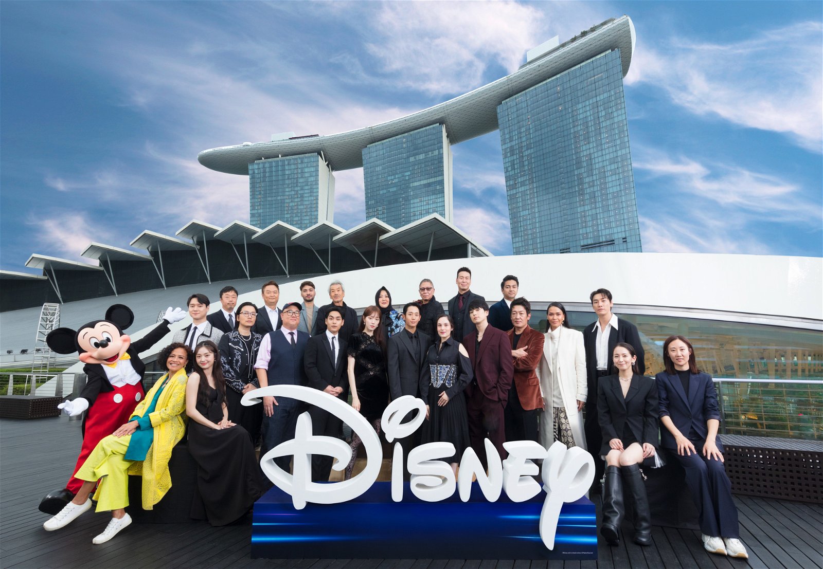一众日韩、印尼等各国演员日前出席在新加坡举办的【迪士尼亚太区发布会2022】。