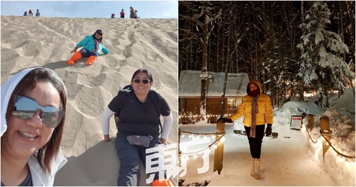第二次手术前后，谢素凤就去北海道看雪以及到敦煌看沙漠，完成自己一直以来的梦想。