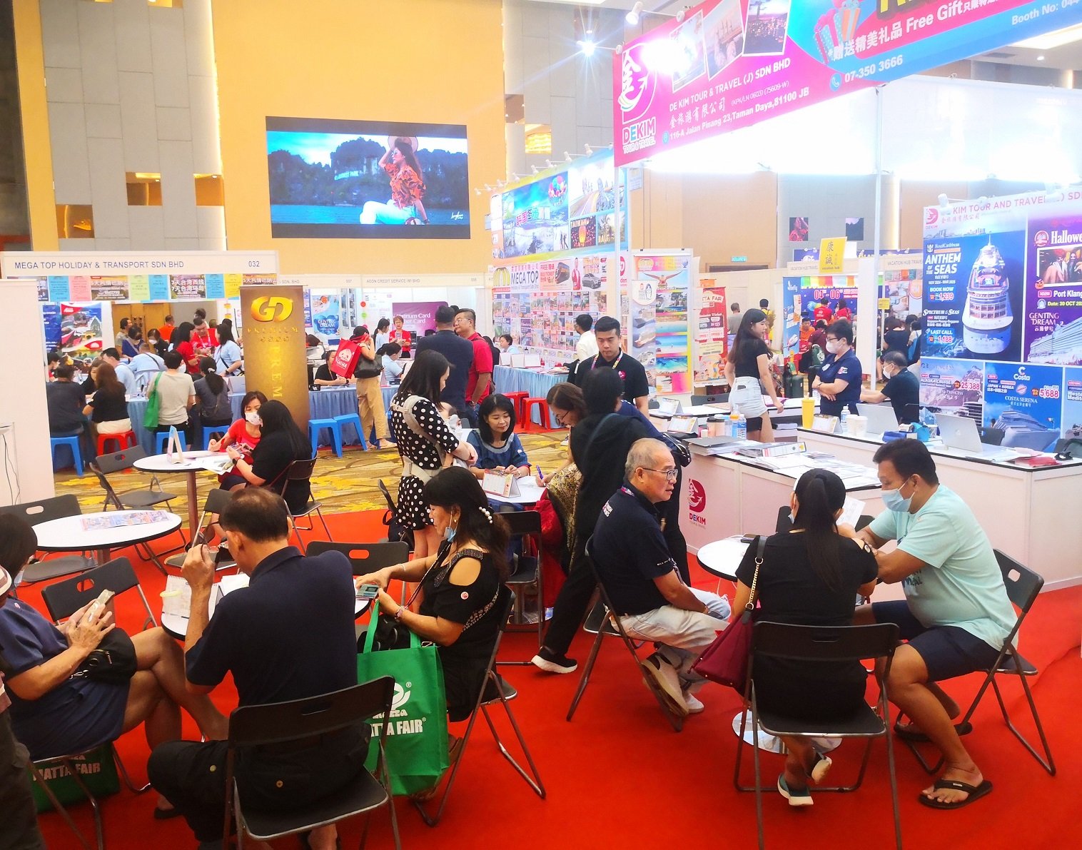 主办方预测，为期3天的Johor MATTA Fair新山站料可获得1000万令吉营业额。
