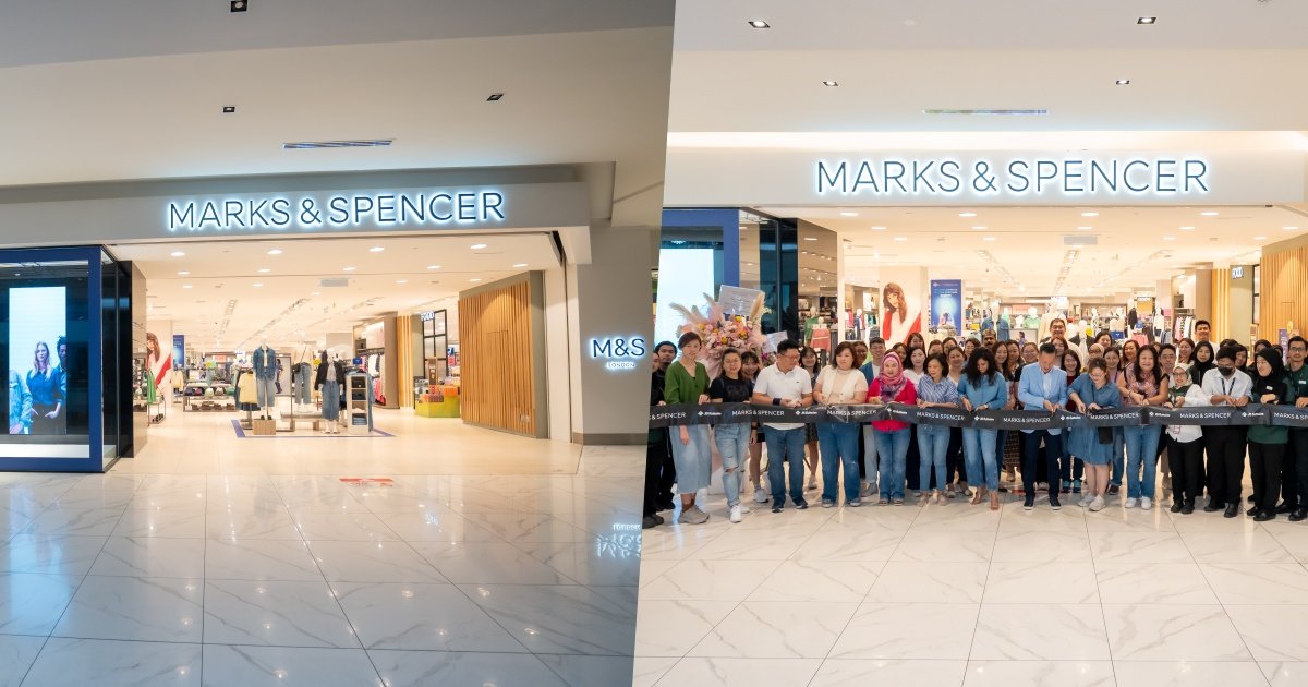 英国的知名零售商Marks &amp; Spencer位于八打灵再也市的1 Utama的门店正式重新开张，这也是大马首家接受改造的门店。