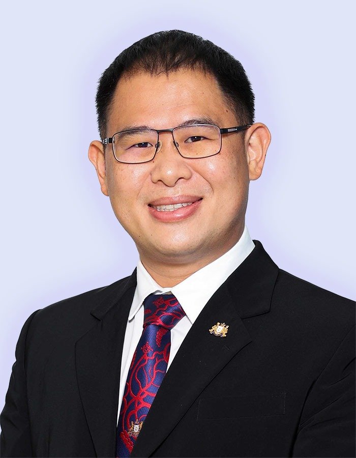 柔州卫生与团结事务行政议员林添顺。