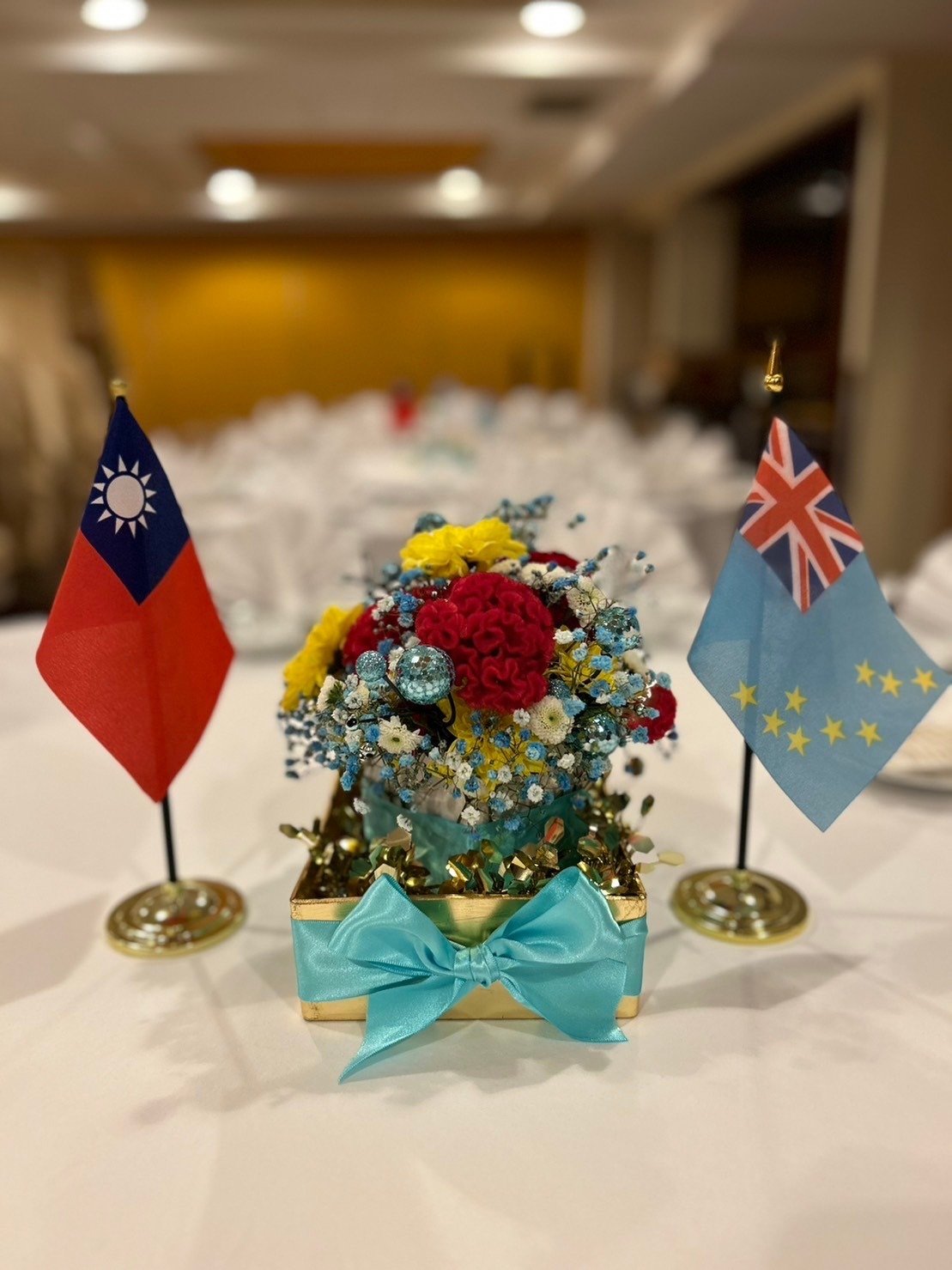 （图取自面子书/Embassy of Tuvalu in Taiwan）