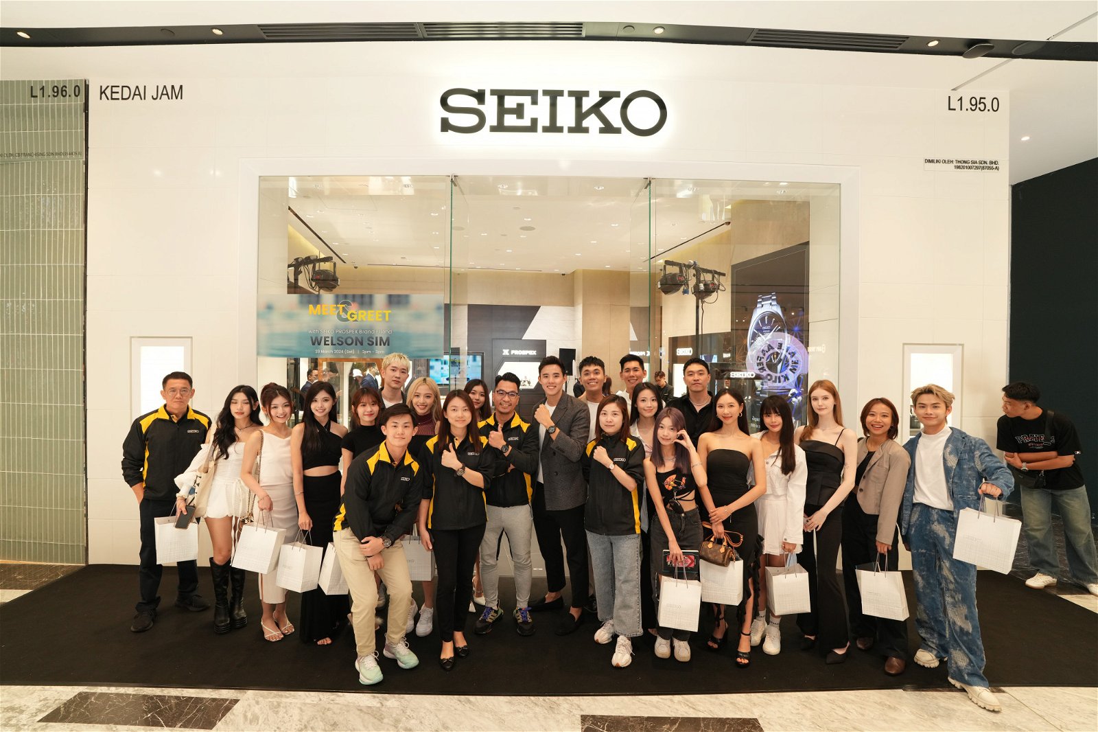 沈威胜正式宣布成为SEIKO的PROSPEX品牌之友。