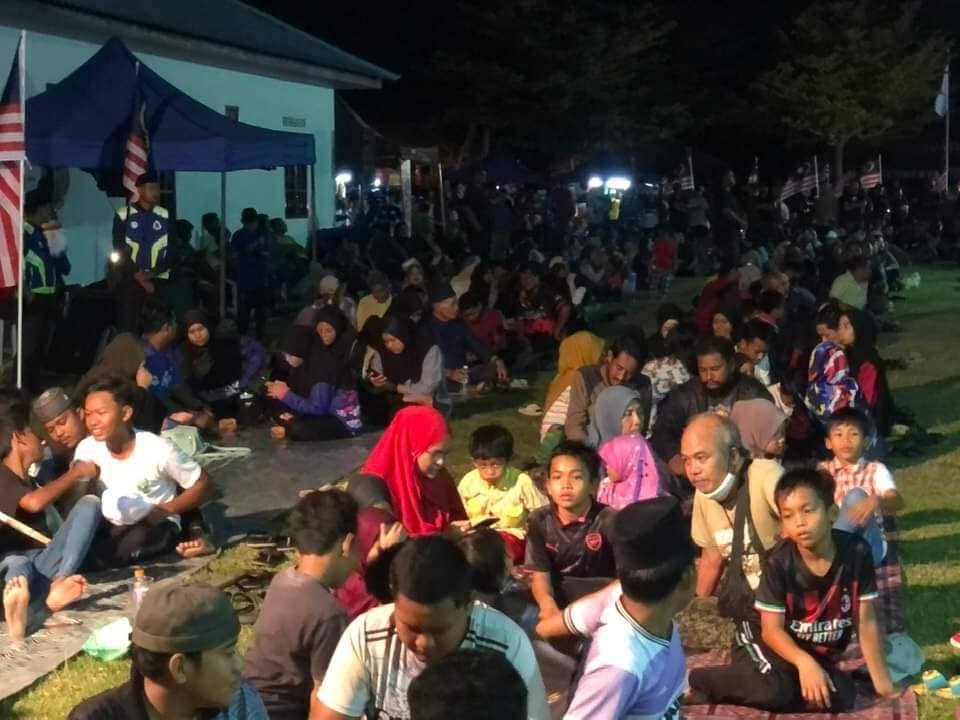 达祖丁举办的“马来人崛起2.0”聚会，吸引逾2000人出席。（图取自网络）