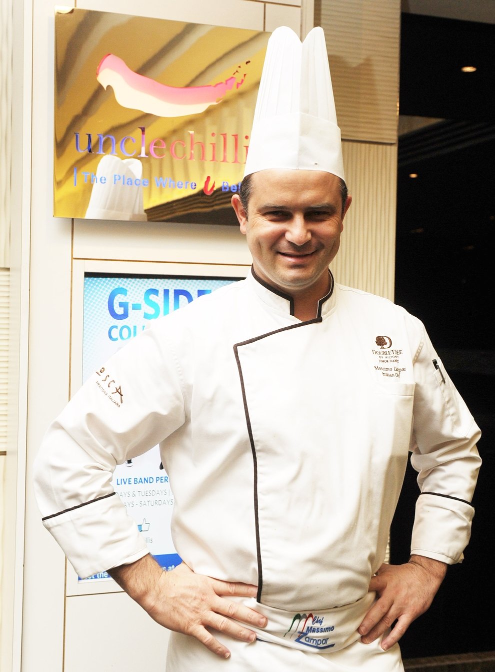 来自意大利的Massimo Zampar，目前是新山希尔顿逸林酒店Tosca餐厅的意大利厨师。