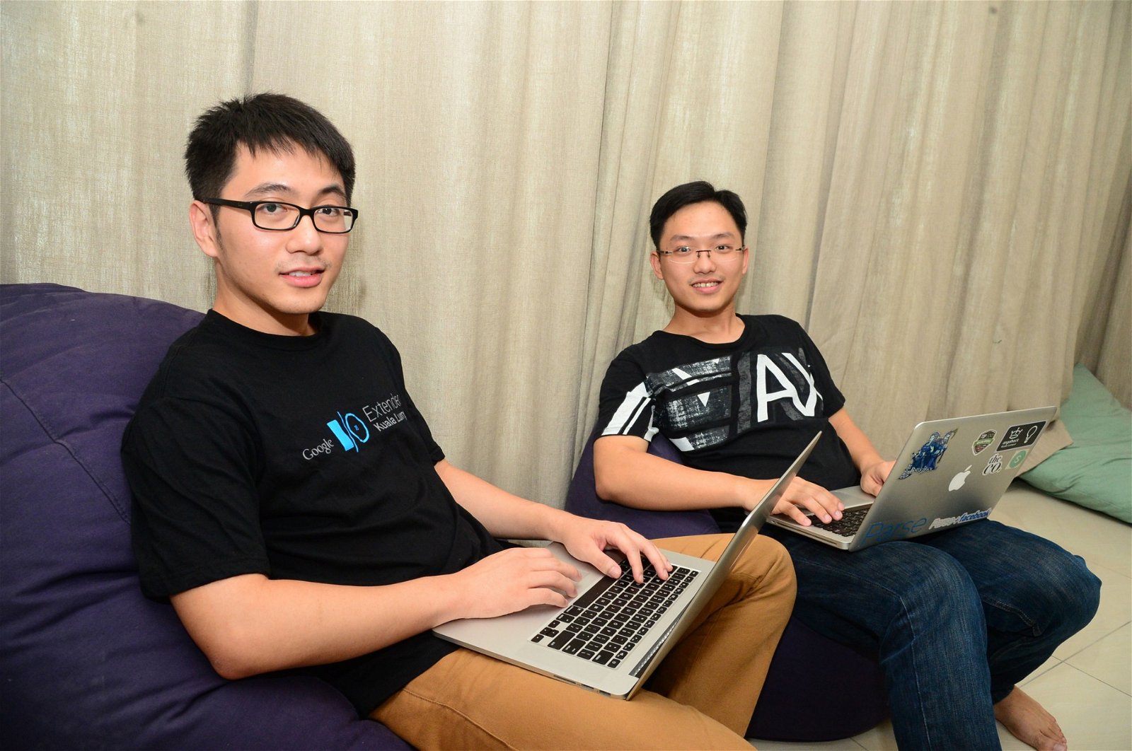 旅游佳（TourPlus）的共同创办人符芳凯（左）和吴厚汶是新兴创业者，俩人同样留学国外，当初回流国内就旨在想为本地带来不一样的新事物。