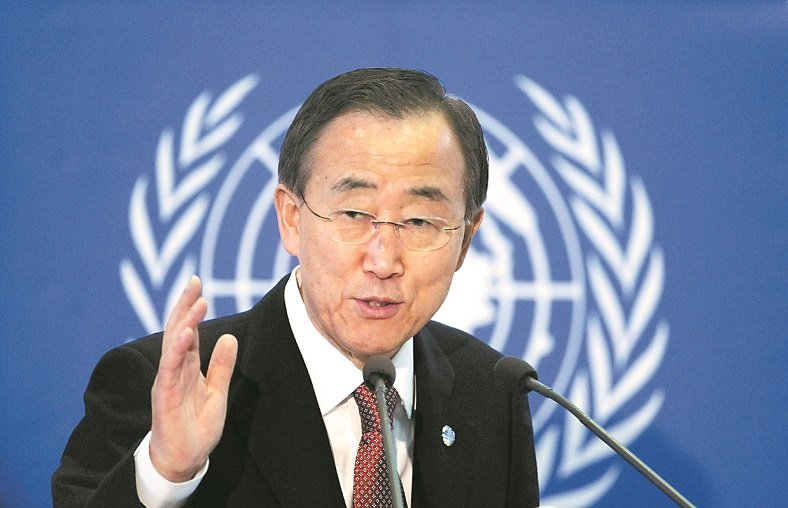 联合国秘书长潘基文。