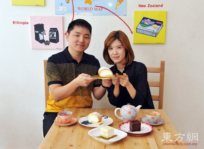 来自韩国的Tae Kim和Jennifer，因爱上了大马的温暖宜人的气候，决定移民来此定居，夫妻联手在这里开了It Cake。