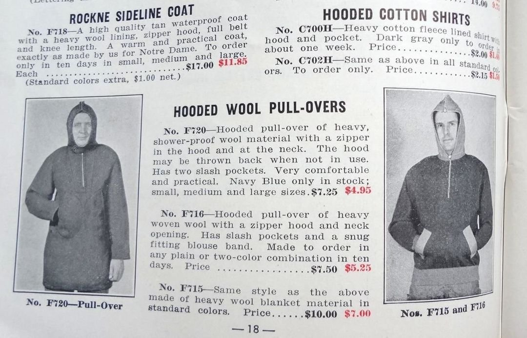 最早的连帽衫是为了给工人和运动员保暖而作。