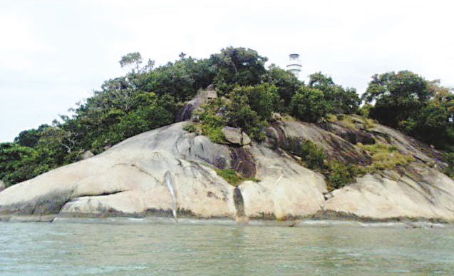 位于槟岛南部的虎屿岛可能受填海计划影响，以致丧失部分珊瑚礁。