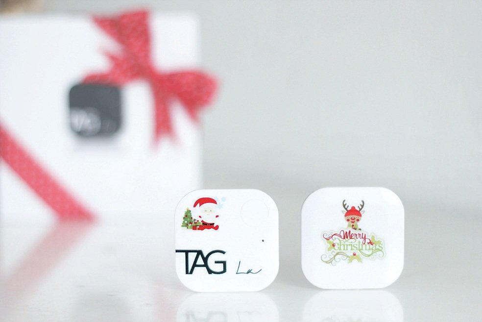 “TAG La”今年推出的圣诞节特别版追踪配件。