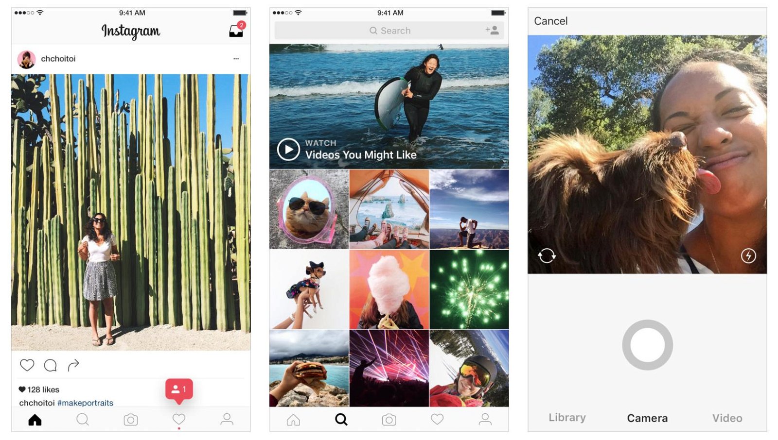 Instagram换上新介面，以黑白色作为主要色调。
