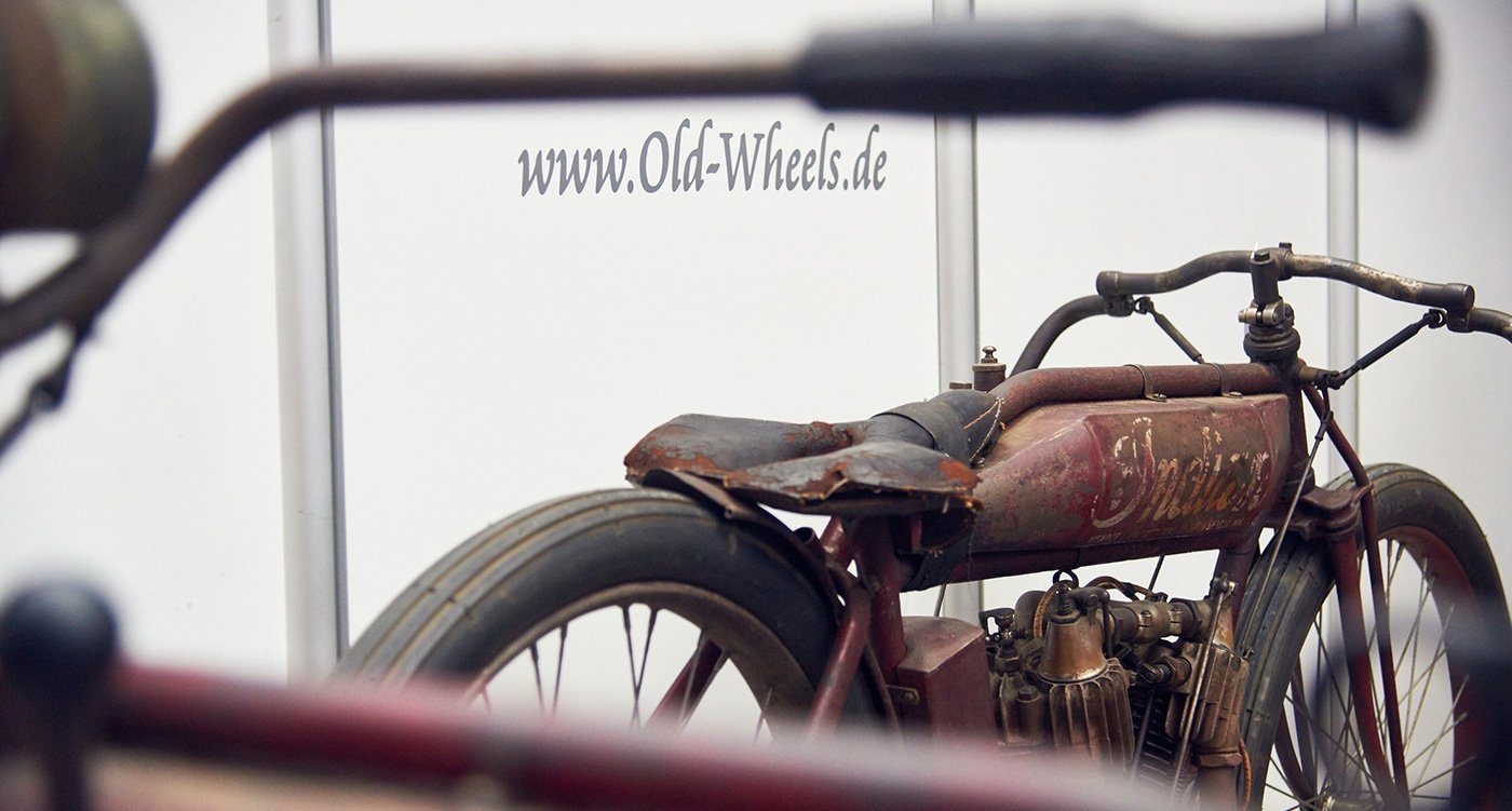 www.old-wheels.de网站的展示角落，该网站专售经典脚车、摩哆、汽车及零配件。