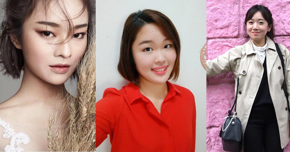 左图起：陈惠婵（Coco，22岁）、林恩如（27岁）和杨晶雯（32岁）。