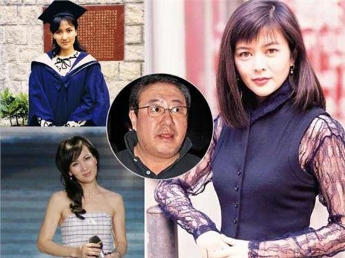 关之琳曾与地产富商马清伟（圆图）传出绯闻，成为马清伟与无线女艺人陈美琪（左上下图）离婚及陈美琪小产的导火线。