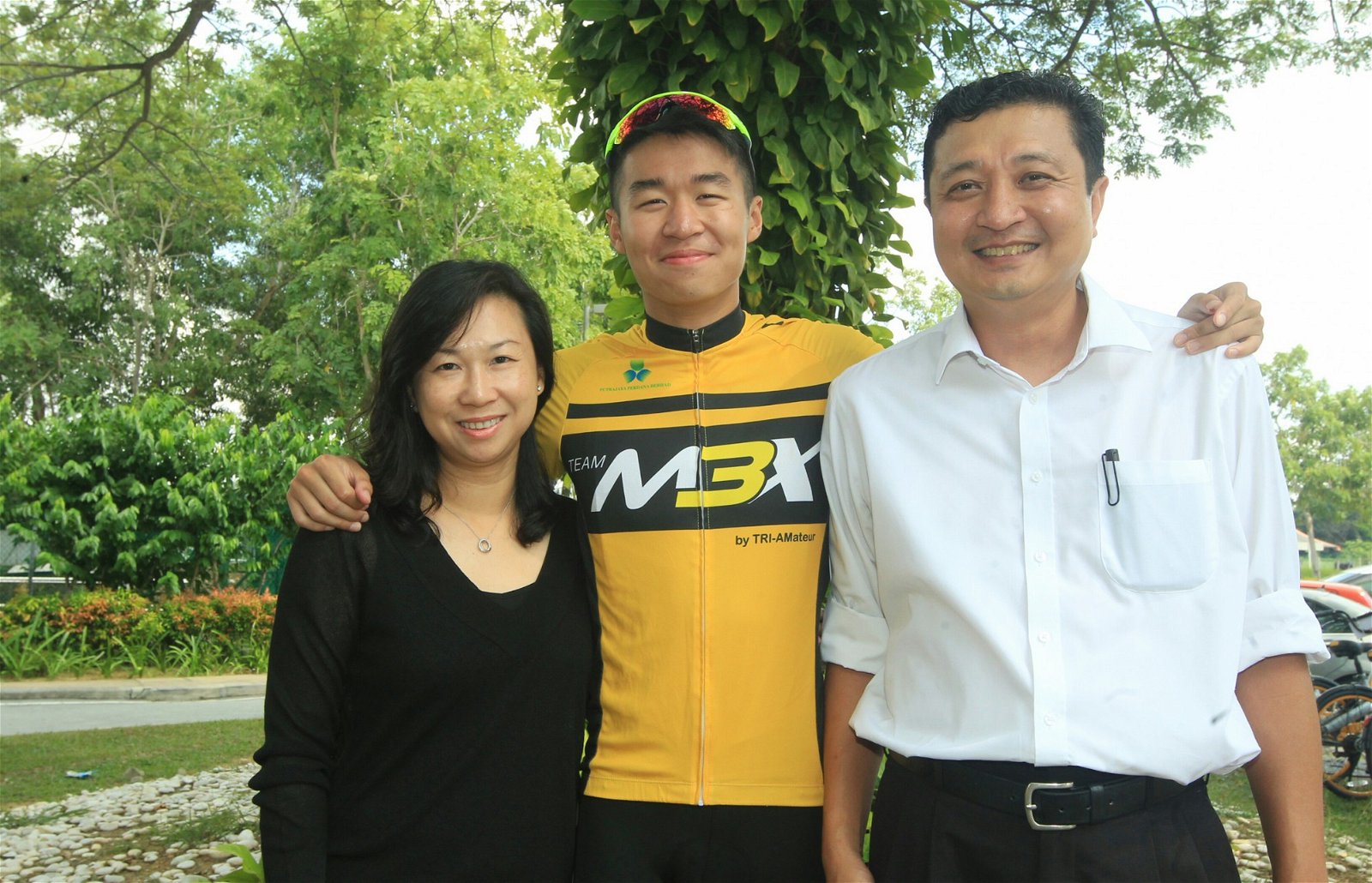 家人的支持对选手来说非常重要，陈凯绅感激父母一直大力鼓励及支持他接触运动，让他在求学时期也可以与运动为伍。
