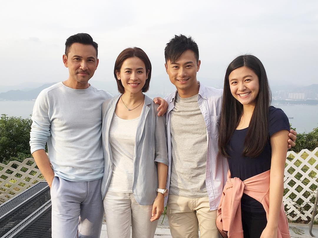 《不懂撒娇的女人》演员林文龙（左起）、宣萱、杨潮凯和江嘉敏。