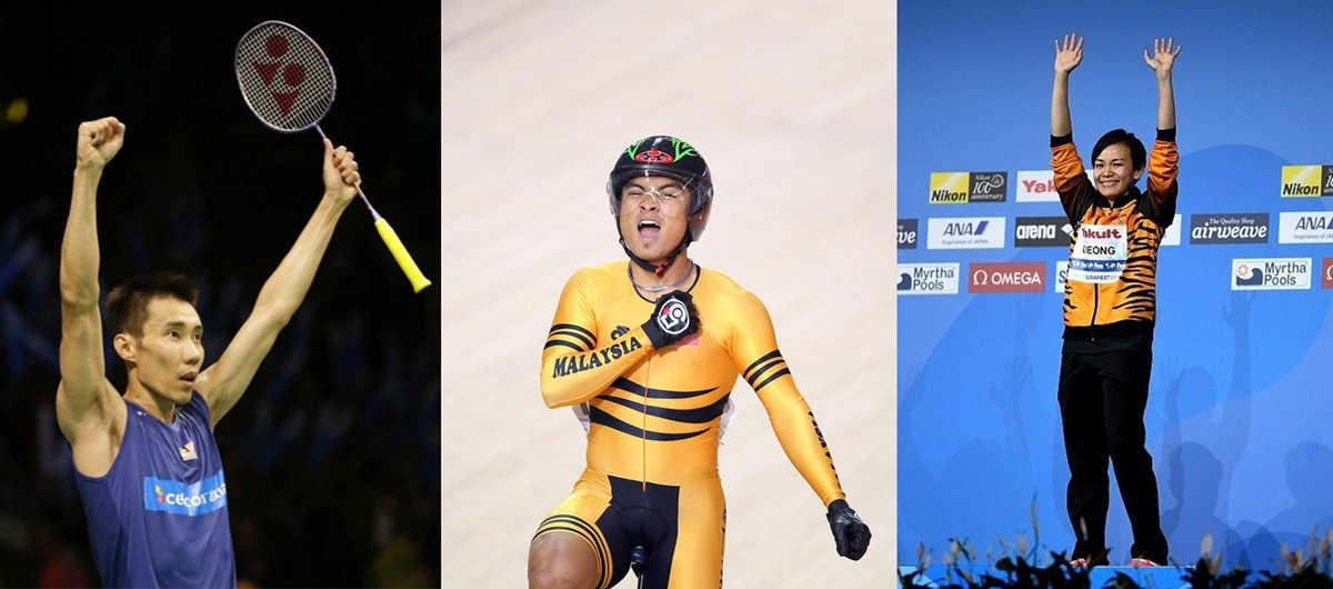 李宗伟、阿兹祖、张俊虹都在2016里约奥运会中夺牌。