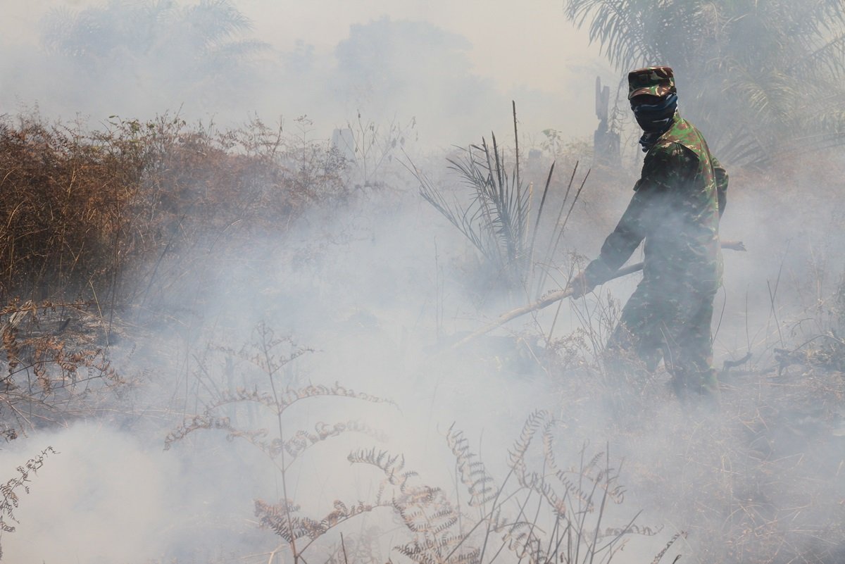 印尼亚齐已经出现一些热点，导致当地烟霾重现。
