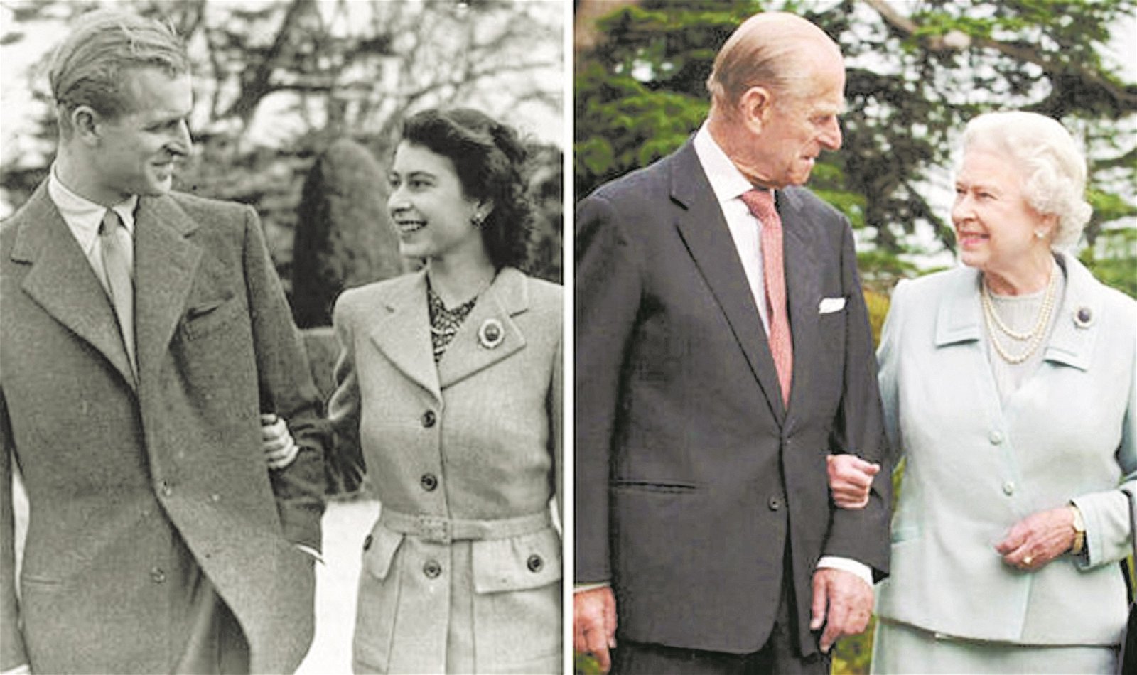 2007年英女王和菲利普亲王庆祝60年周年钻石婚纪念，两人重返1947年度蜜月的地点、位于汉普郡拉姆西镇的保特兰特斯庄园，重温当年的甜蜜回忆。两人在同样的场景，以同样的姿势，重拍当年的照片。