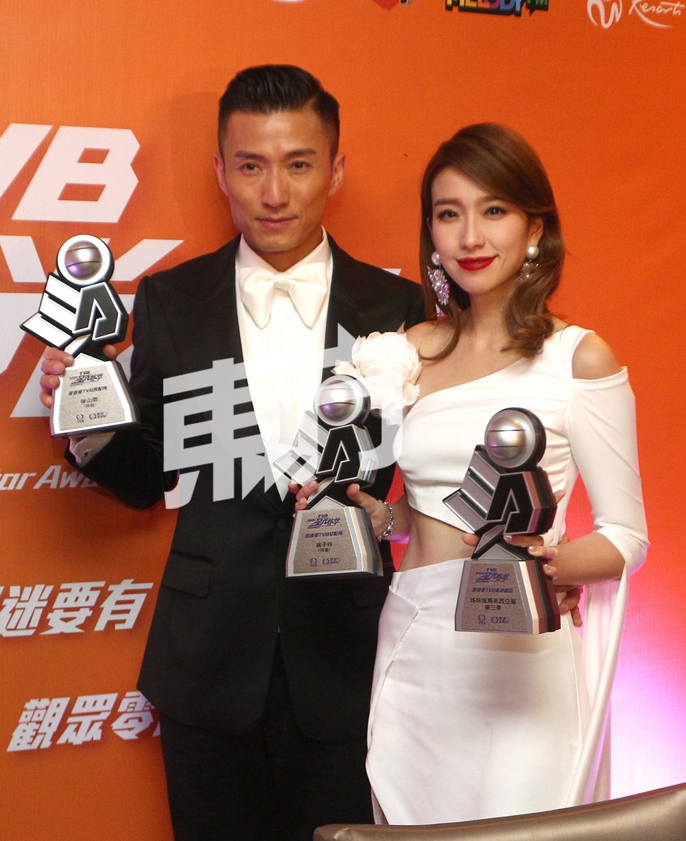 陈山聪和姚子羚失“最喜爱TVB荧幕情侣”奖，反分别摘下“最喜爱TVB男/女配角”，他们谓这个奖项对他们来说更加有意义，所以才在台上激动爆哭。