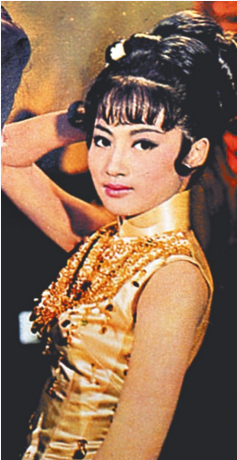 秦萍是60年代当红的邵氏女星，在70年代初婚后息影。