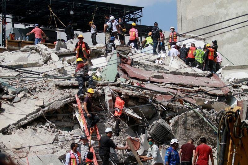 墨西哥19日发生规模7.1强震，造成死亡人数增到至少230死。
