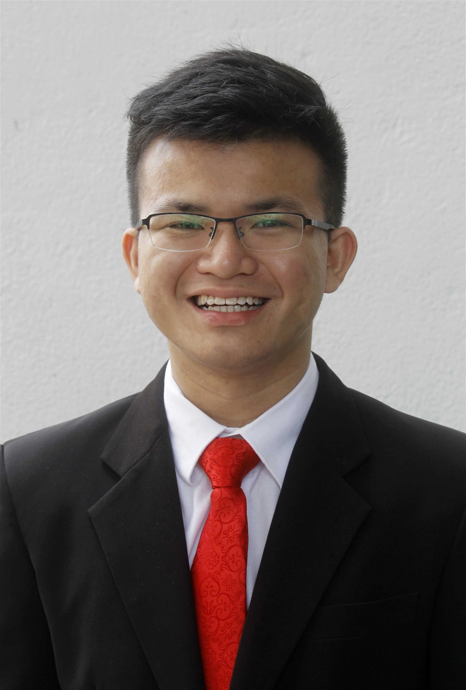 图为张迪翔，怡保市议员。