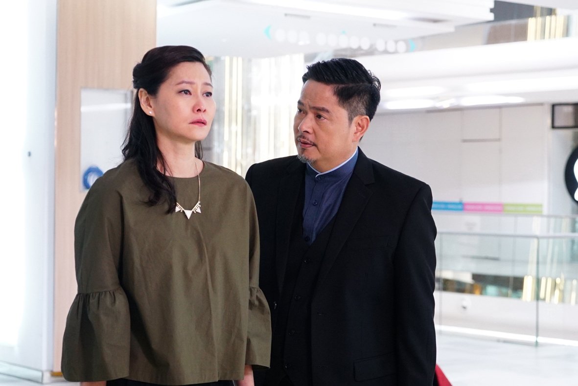 吕爱琼和温绍平在《我的非一般岳母》扮演一对貌合神离的怨吕。