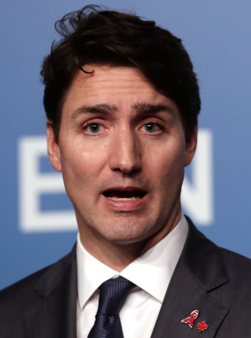 加拿大总理特鲁多。