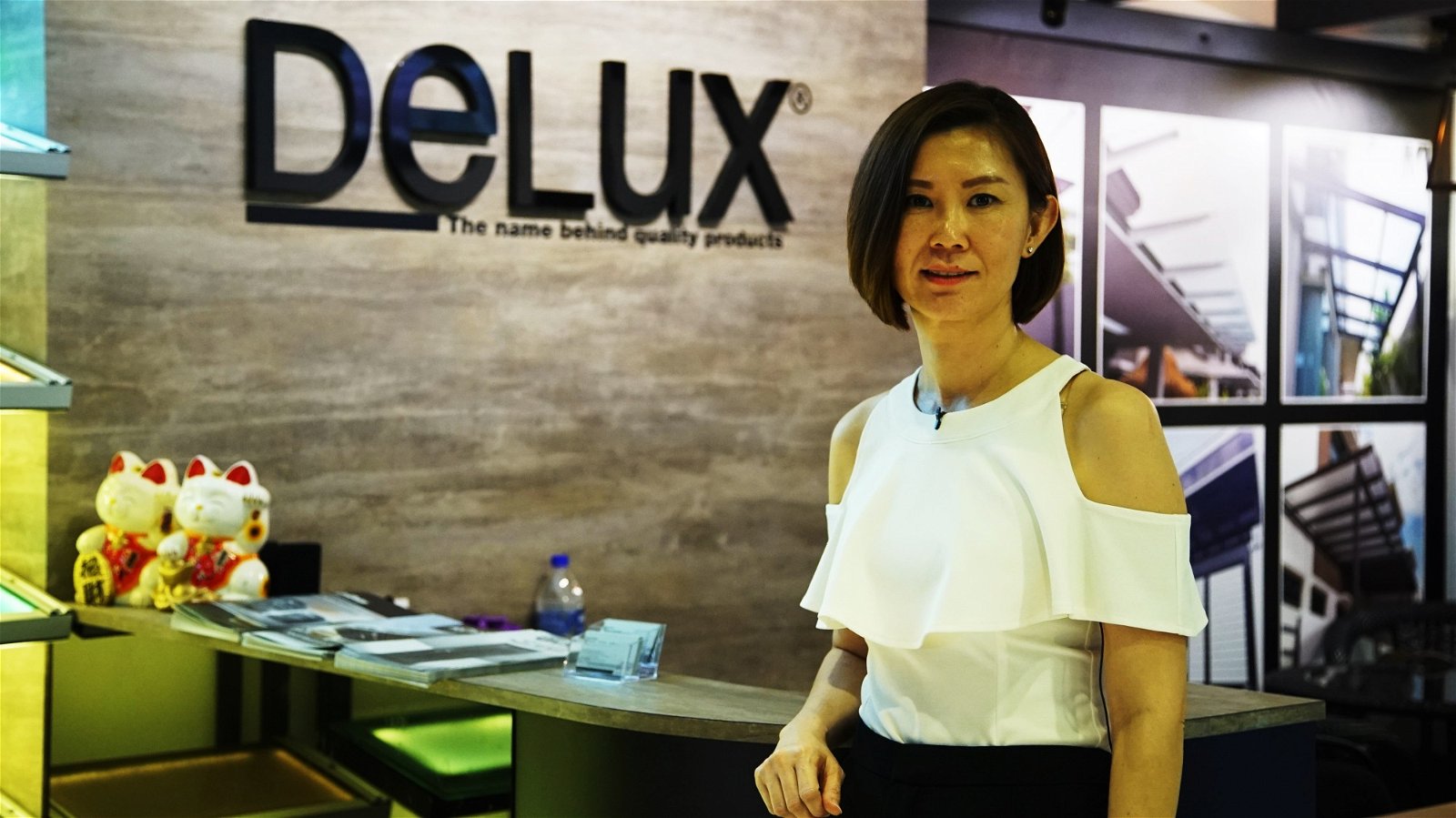 Delux总经理朱云霏。