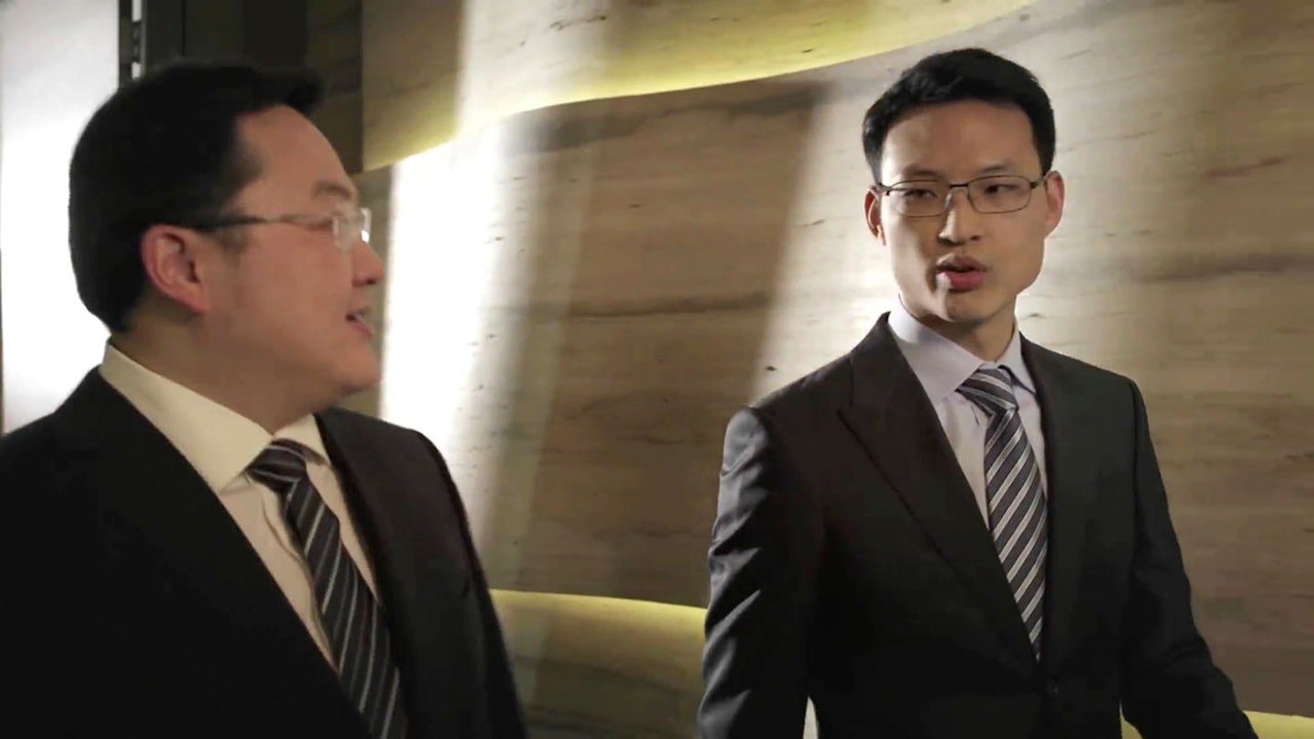 刘特佐、刘特陞在香港开设晋玮金融有限公司（Jynwel Capital）。（晋玮金融宣传片截图）