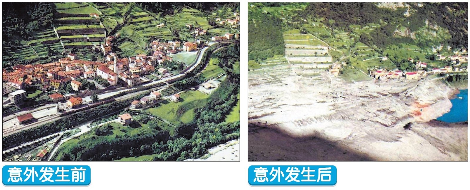 意大利北部一个叫做朗格隆尼的小镇，因为水坝意外被夷为平地，镇上超过八成人口在睡梦中死于非命。