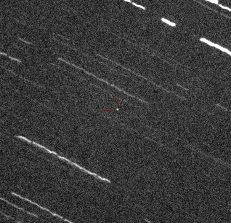 11月7日于意大利，以17英寸望远镜所拍摄到的小行星“2018 VX1”