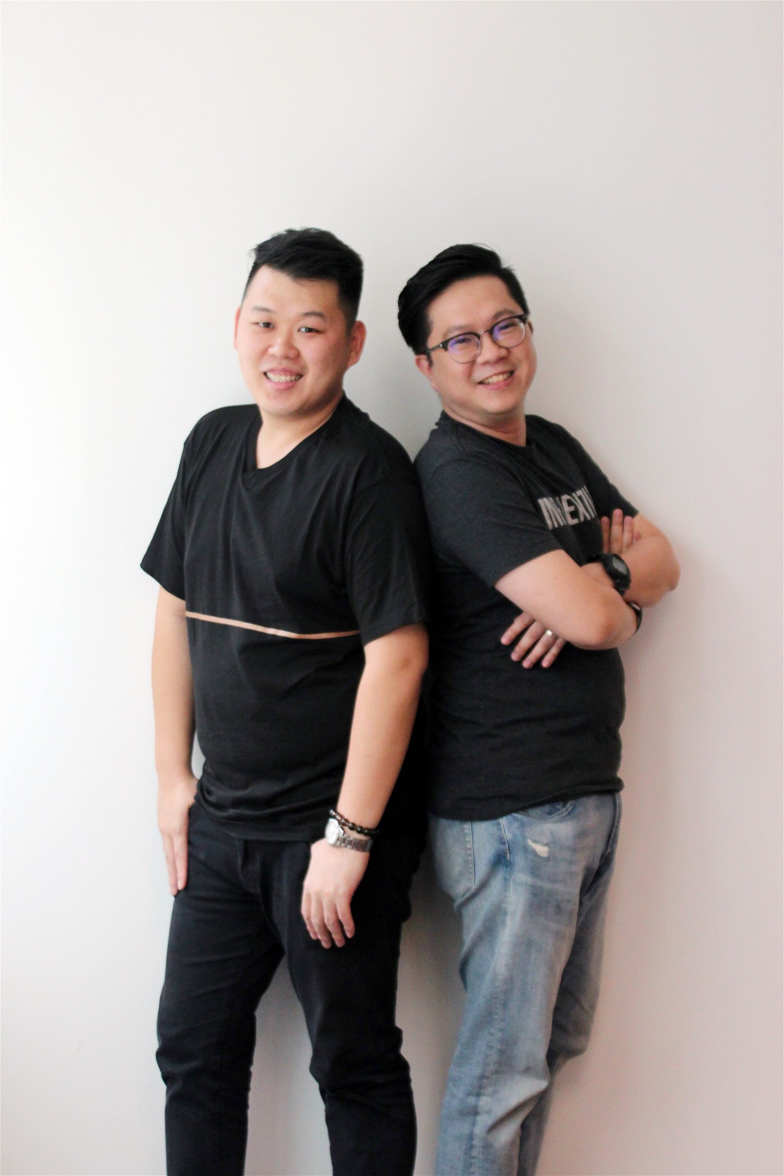 企投融资生态圈的创办人黄嘉伦（左）和陈澔毅，他们希望建构一个平台，把企业 家、投资者和投融专才连接起来，形成一个相互支持的生态圈。