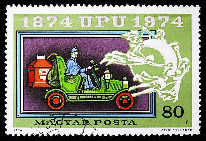万国邮政联盟于1874年成立，是联合国专门机构，主责各国国际邮政往来，