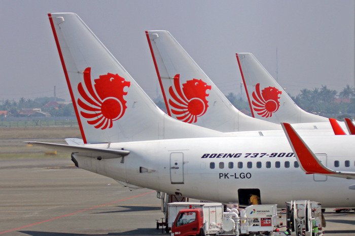 印尼狮子航空波音737客机。（示意图）