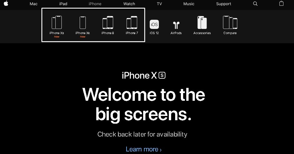 大马苹果官网页面显示，iPhone X已下架。