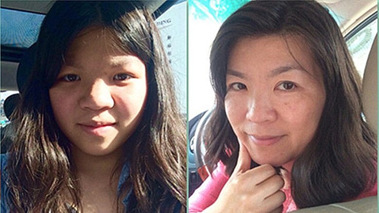 3年前在汽车内中毒身亡的两母女黄秀芬(右)及许俪玲。
