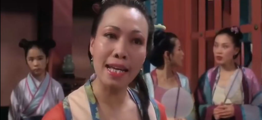 “群姐”拍过不少电影，她在《济公》扮张曼玉“妈妈生”。