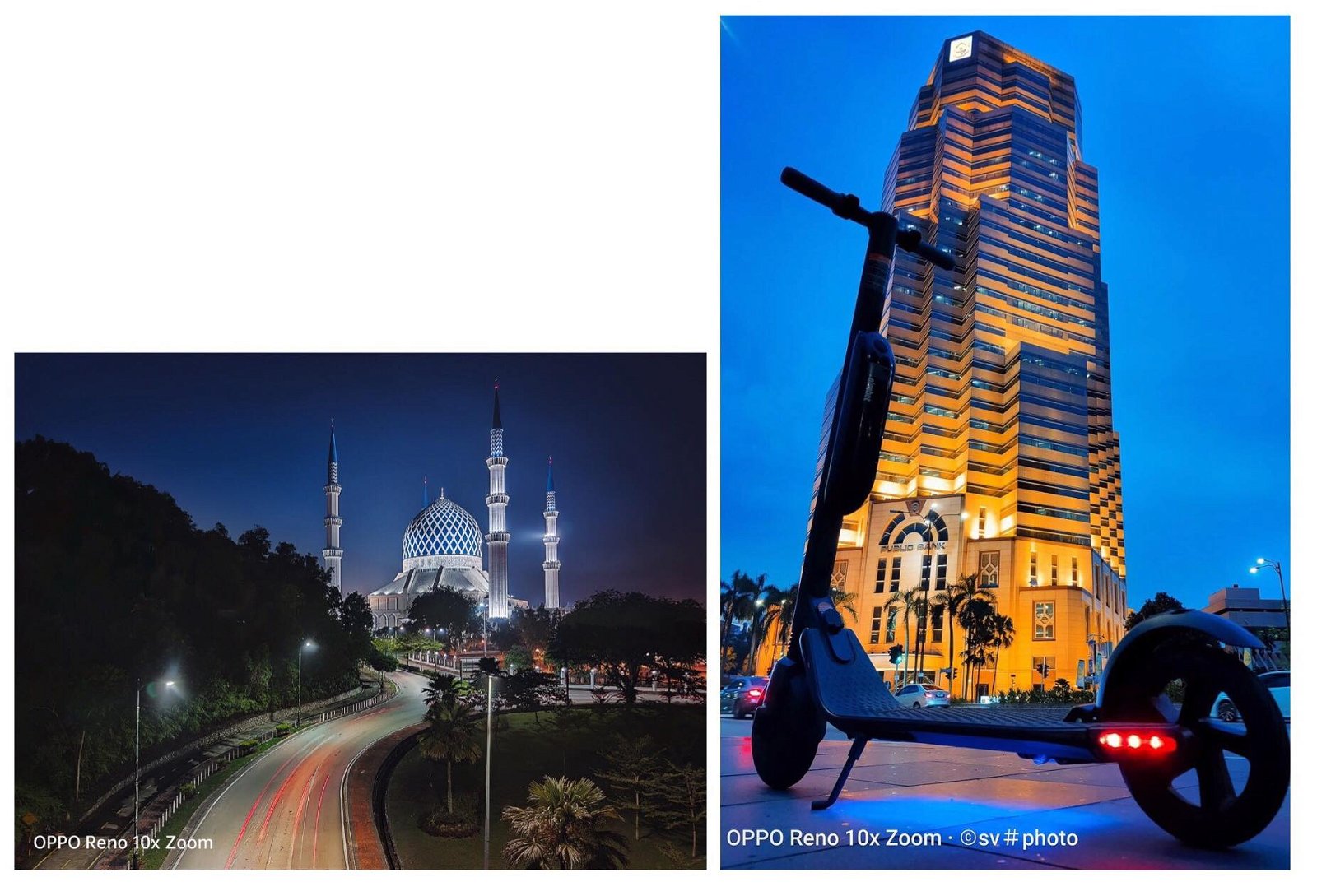 在使用超级夜景模式和超广角镜头配合下，轻松将雄伟高大的建筑物记录起来。（Credit Wg_sam）