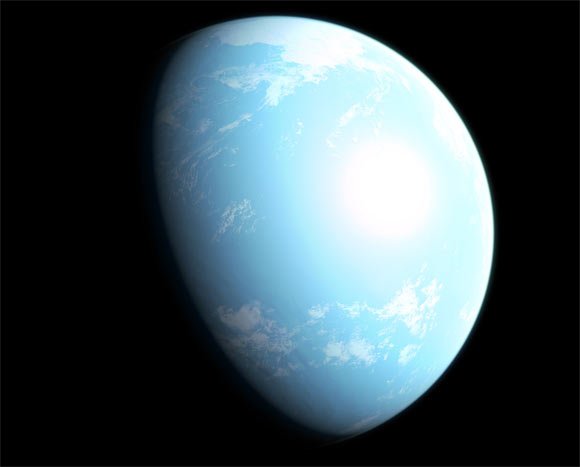 行星GJ 357 d可能的外观。
