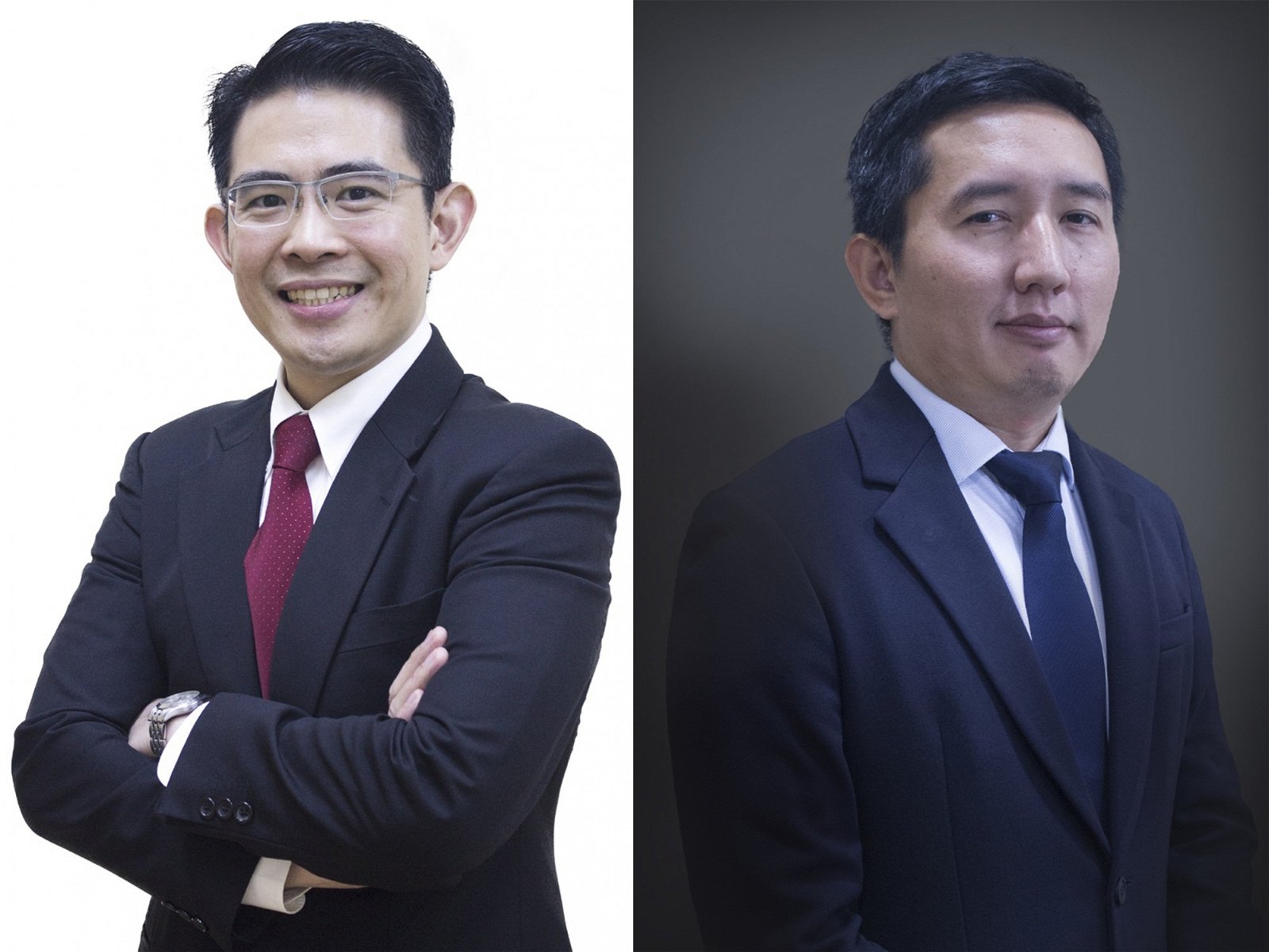 左为内分泌科谘询专家陈东文医生；右为心脏病谘询专家莫哈末卡玛尔医生。